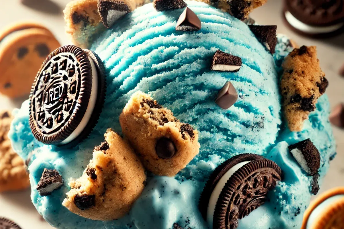 Cookie Monster Ice Cream