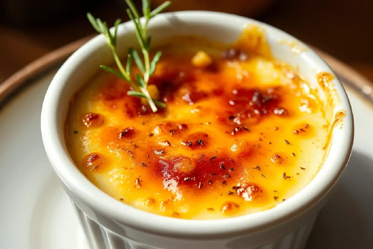 Crab Brulee Recipe