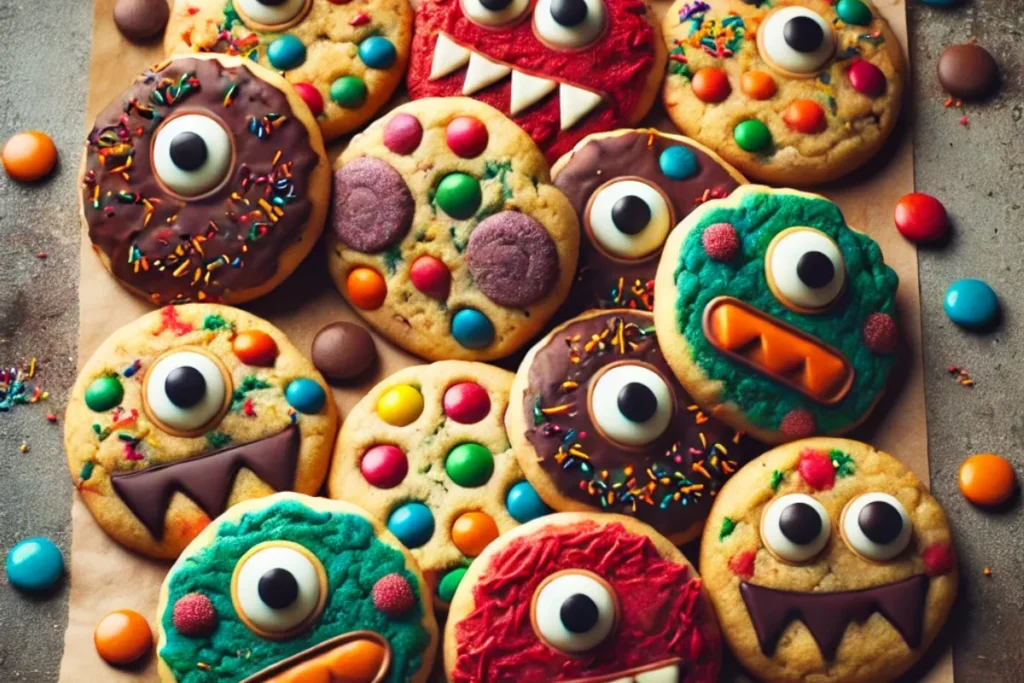 Halloween Monster Cookies1