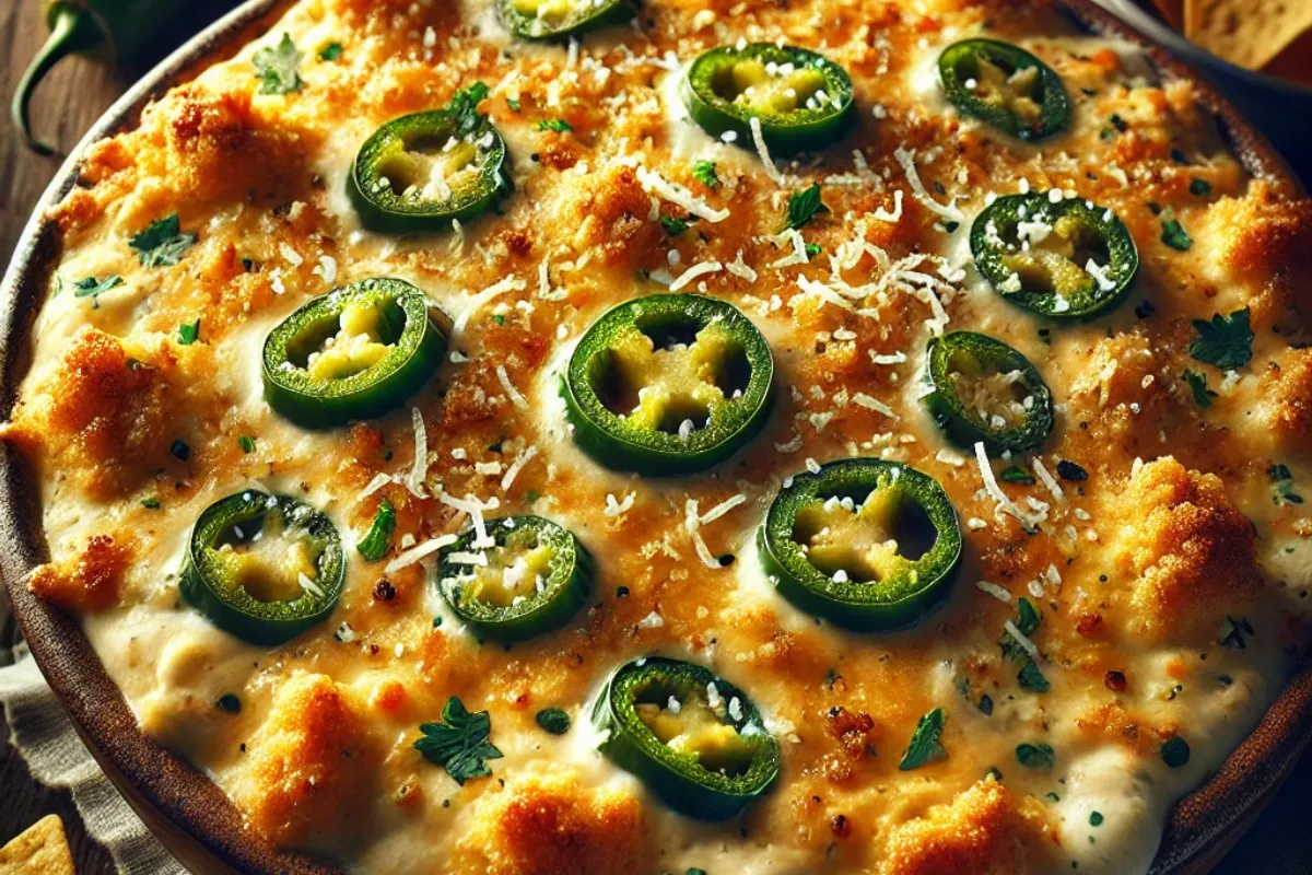 Jalapeño popper dip