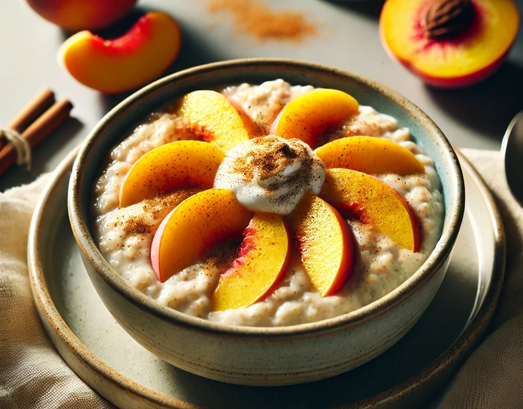 Peaches and Cream Oatmeal2