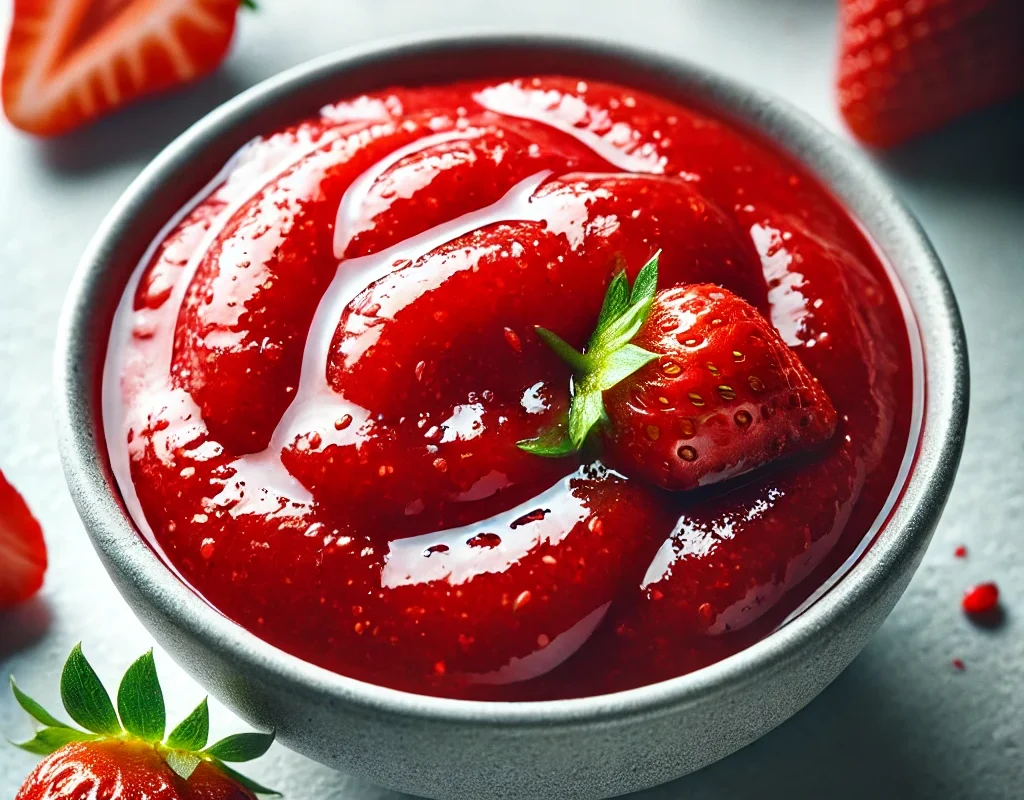 Strawberry Puree Made Of2