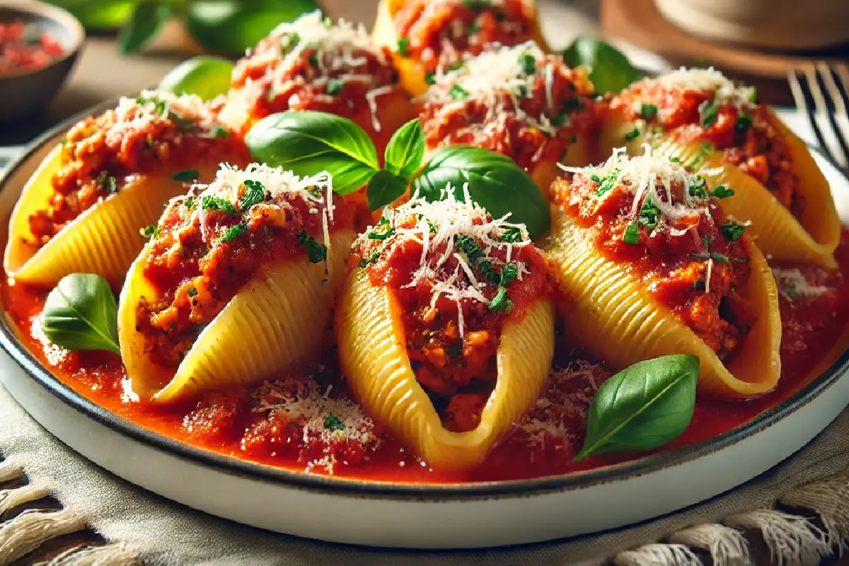 Stuffed shells with meat2