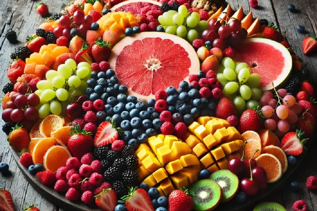 What is a fresh fruit platter