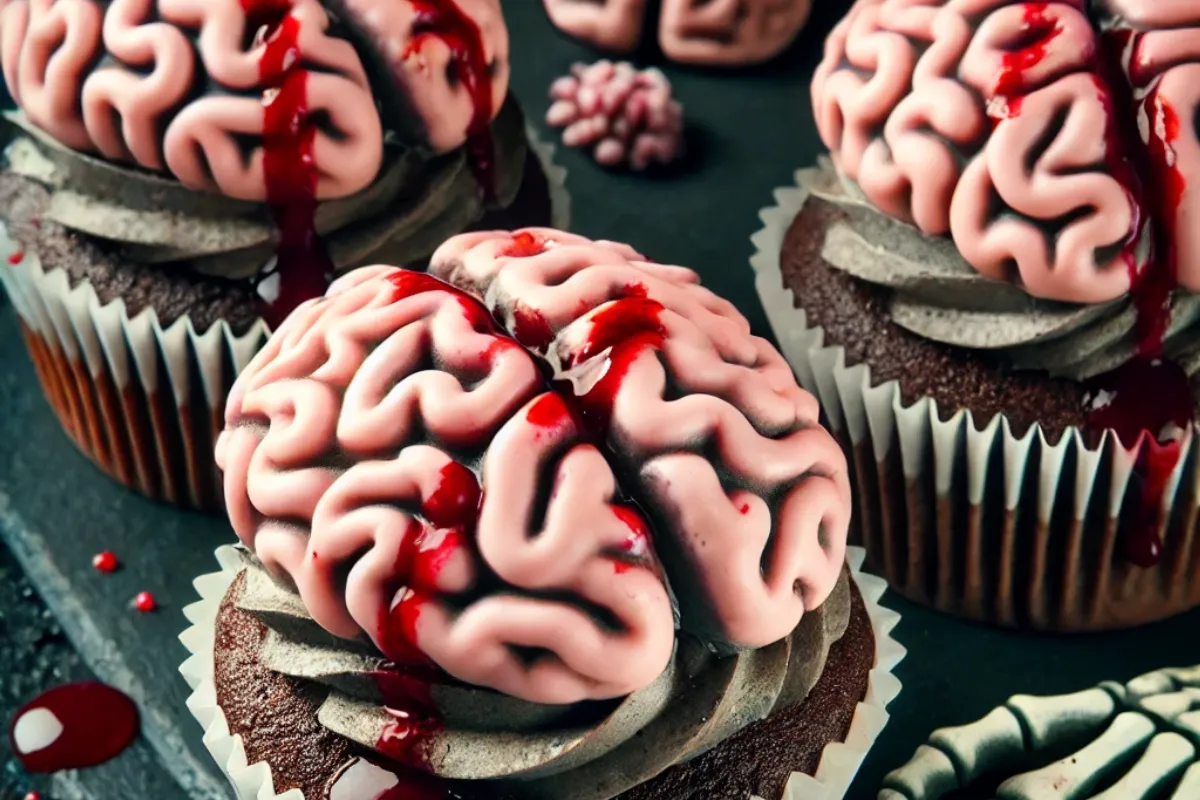 Zombie Brain Cupcakes2