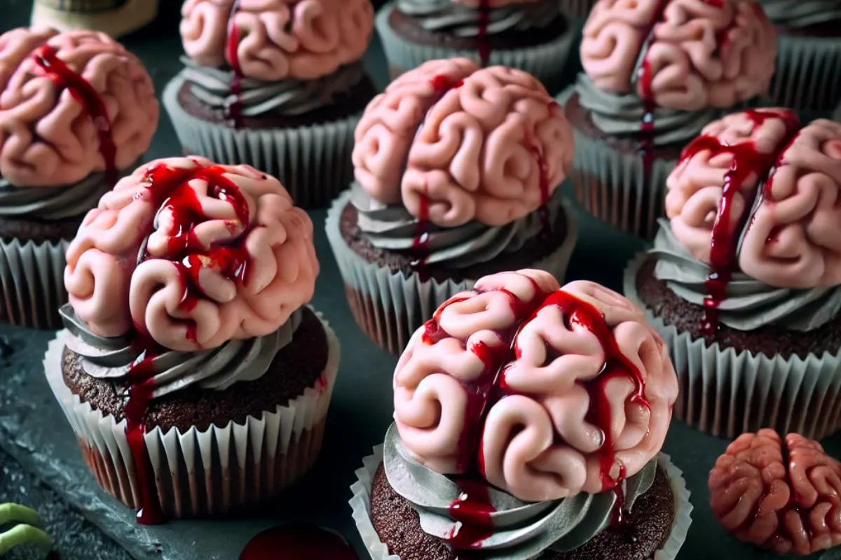 Zombie Brain Cupcakes3