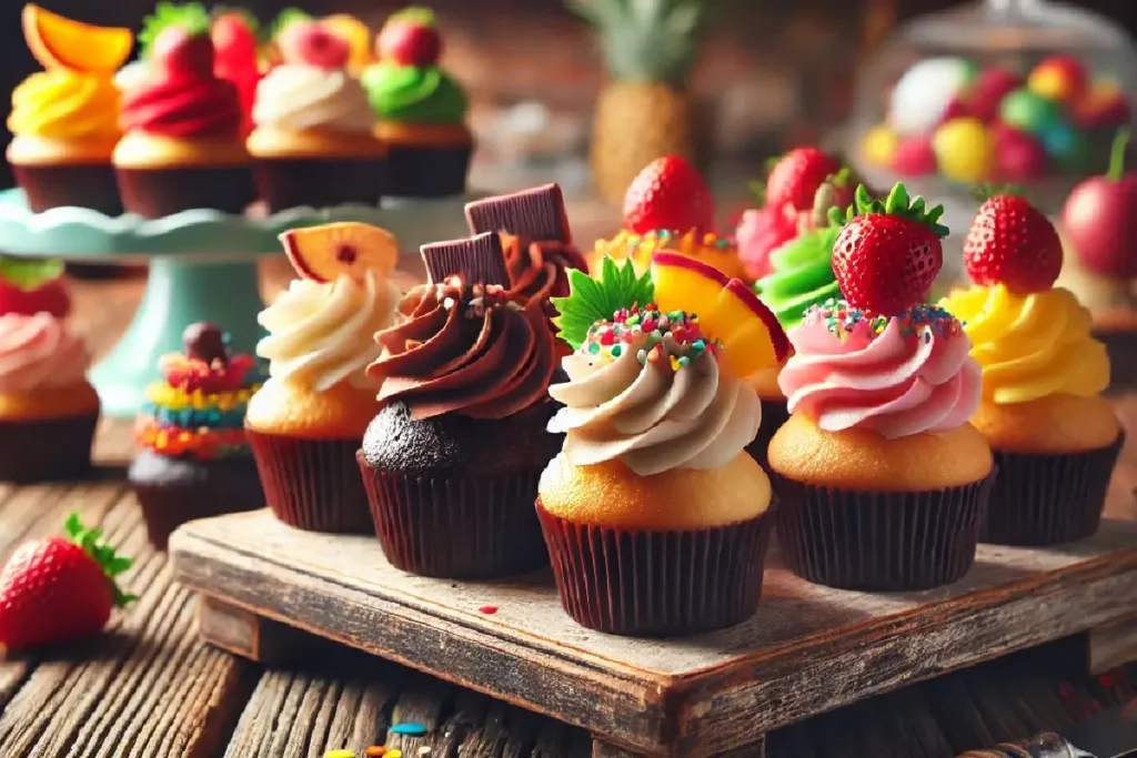 bake mini cupcakes at 350 degrees