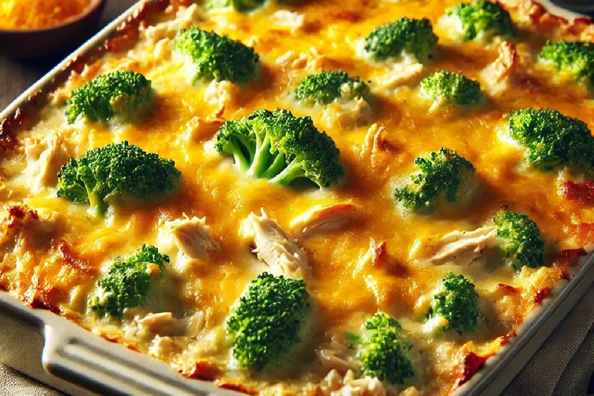 chicken broccoli rice casserole