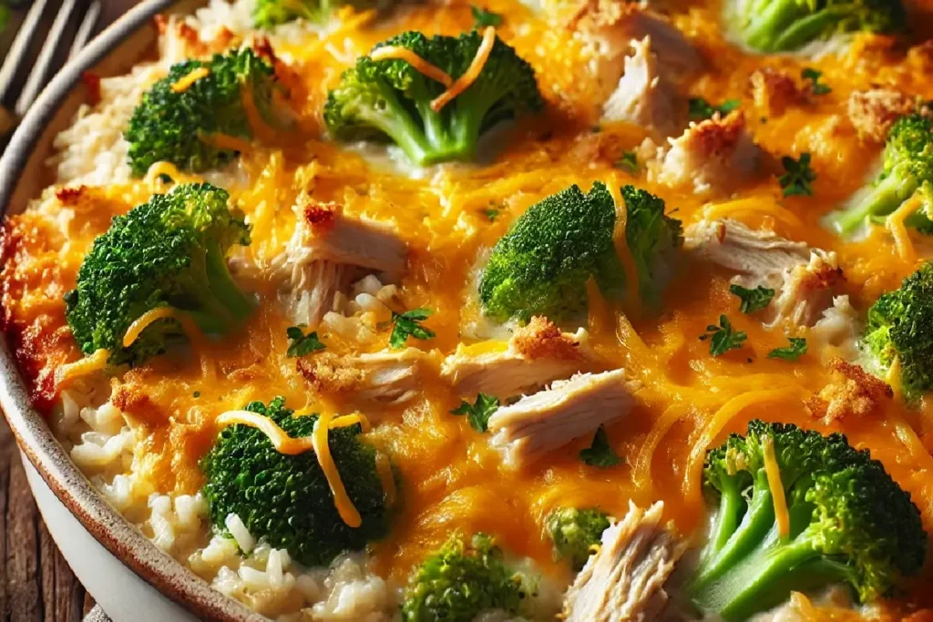 chicken broccoli rice casserole