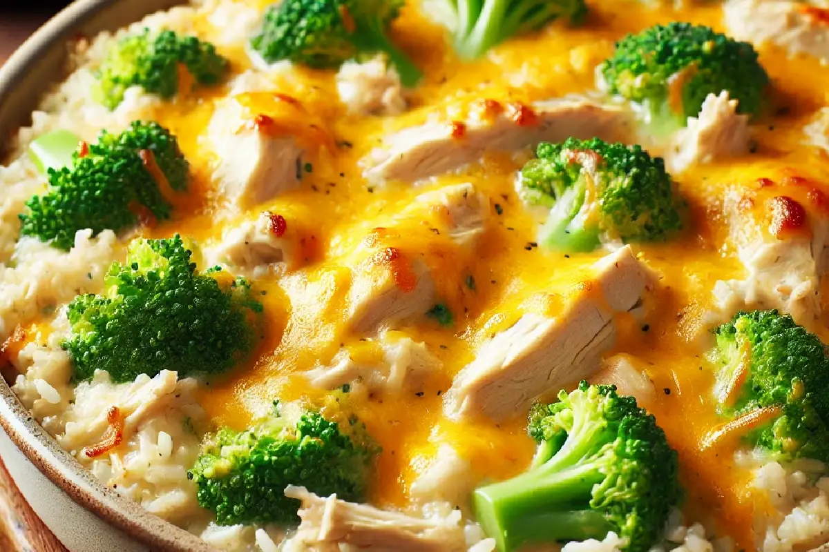 chicken broccoli rice casserole