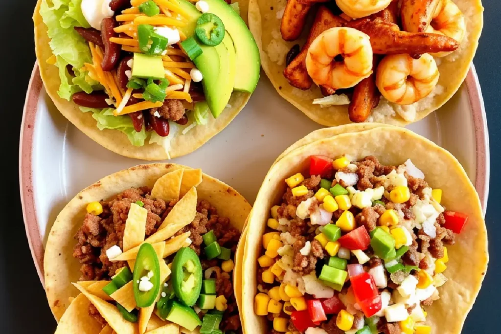 difference between a tostada and a taco bowl