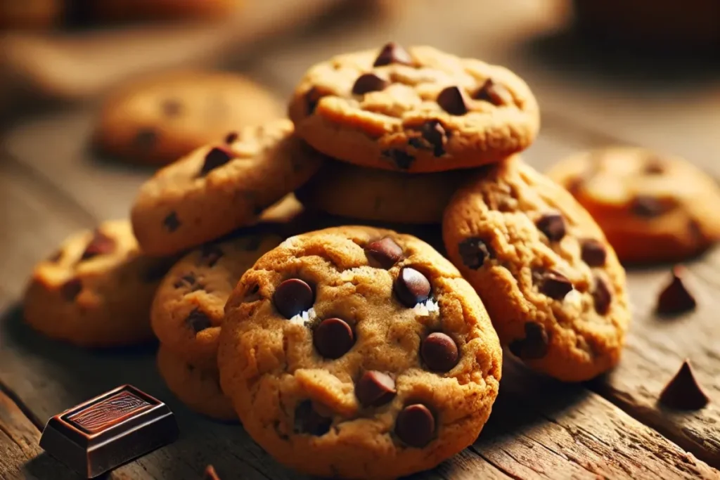 small batch chocolate chip cookies1