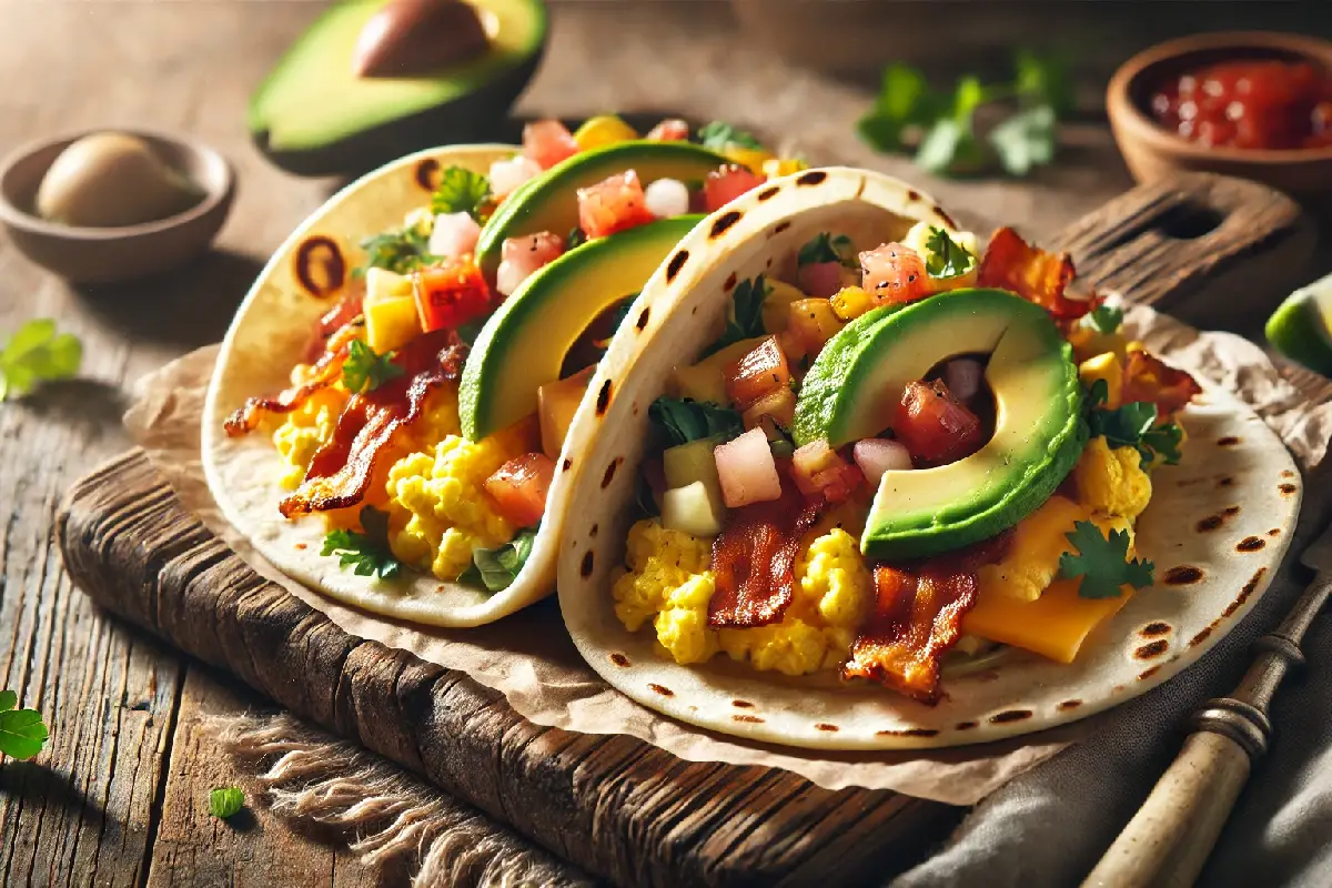 Breakfast tacos recipe