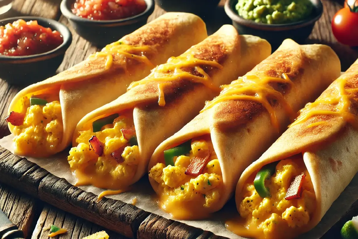 Can you eat taquitos for breakfast